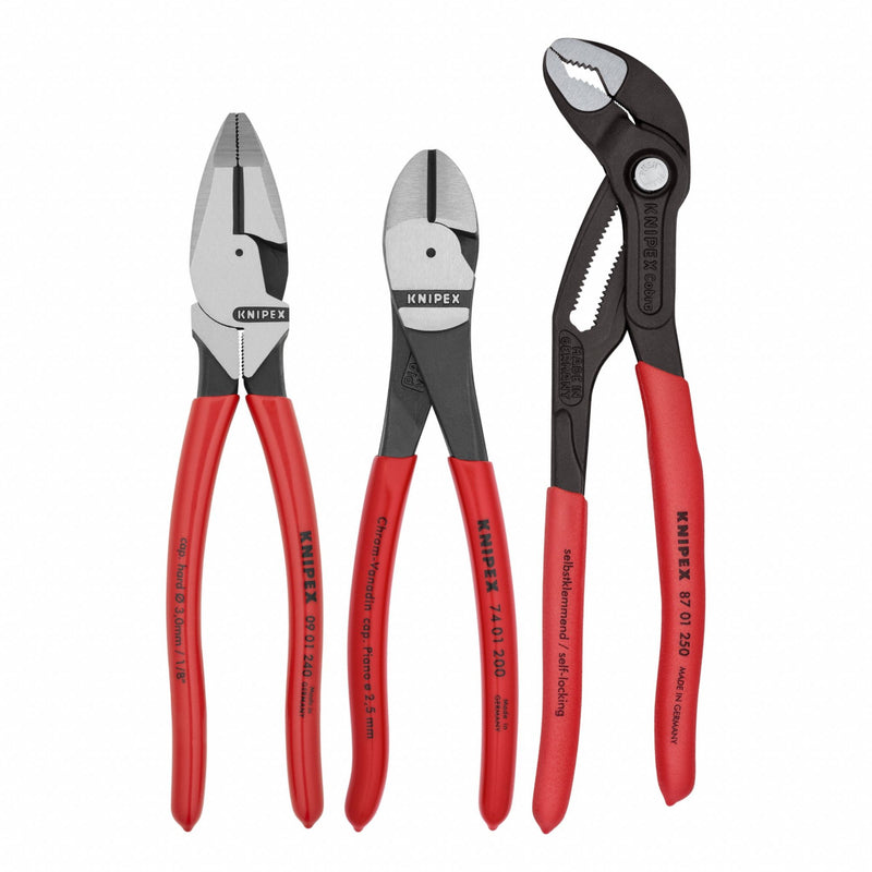 Knipex 9K0080157US 3-Piece Plier Set