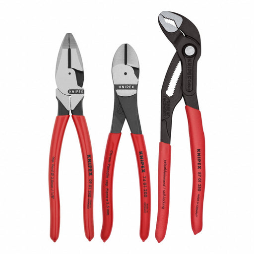 Knipex 9K0080157US 3-Piece Plier Set