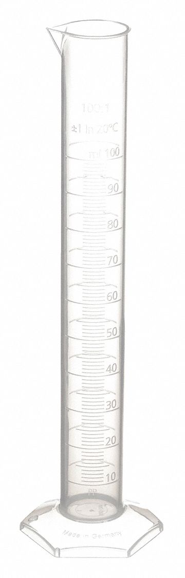Graduated Cylinder 100 mL Polypropylene
