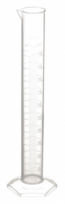 Graduated Cylinder 100 mL Polypropylene