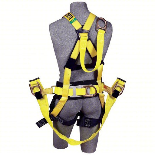 3M DBI - SALA 1106106 Full Body Harness Gen Use, Vest Harness, Mating / Tongue, Mating, L, Belt, Oil and Gas - KVM Tools Inc.KV9Y148