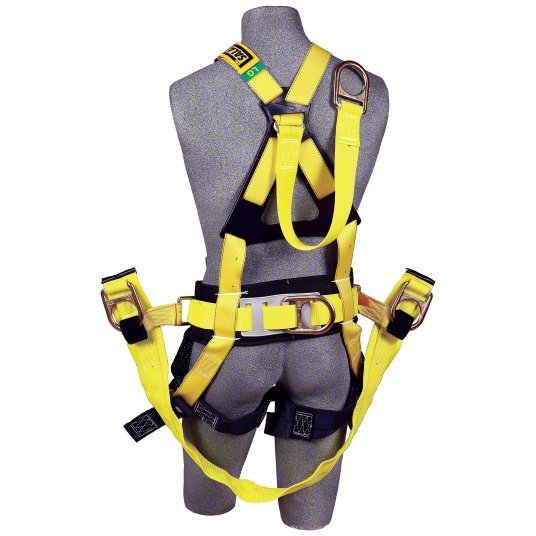 3M DBI - SALA 1106106 Full Body Harness Gen Use, Vest Harness, Mating / Tongue, Mating, L, Belt, Oil and Gas - KVM Tools Inc.KV9Y148