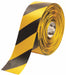 Mighty Line 4RYCHV Floor Marking Tape, Black/Yellow Striped