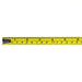 Keson PGT18M10V Tape Measure Inch/Metric, Nonmagnetic Single Hook Tip, Plastic, 10 ft / 3 m, 5 ft Standout Lg - KVM Tools Inc.KV22N893