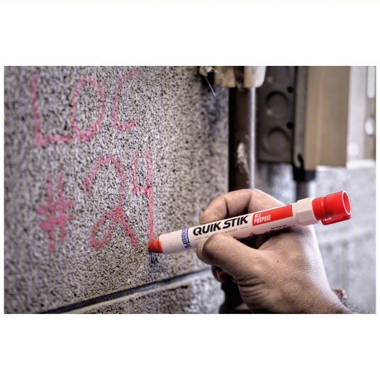 Markal 61050 Paint Crayon Oily Surfaces/Rough Surfaces, 13 mm Tip Wd, Black - KVM Tools Inc.KV1XEG1