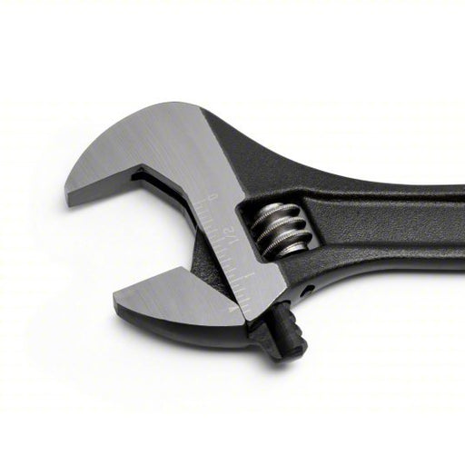 Crescent AT210VS Adjustable Wrench Alloy Steel, Black Oxide, 10 in Overall Lg, 1 5/16 in Jaw Capacity - KVM Tools Inc.KV54XN37