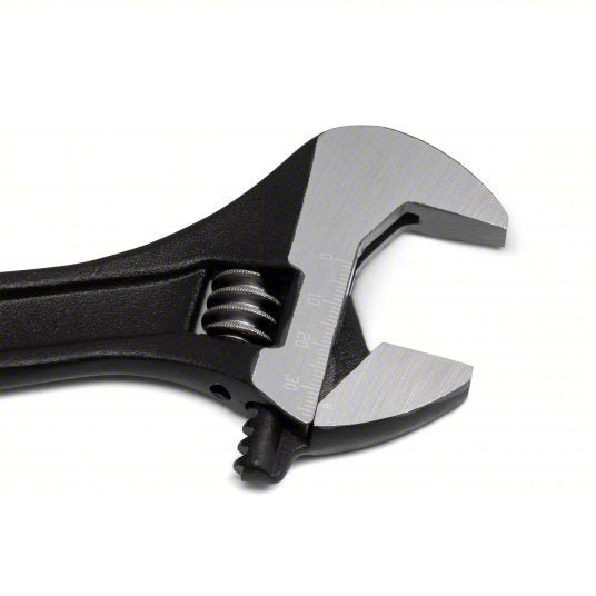 Crescent AT210VS Adjustable Wrench Alloy Steel, Black Oxide, 10 in Overall Lg, 1 5/16 in Jaw Capacity - KVM Tools Inc.KV54XN37