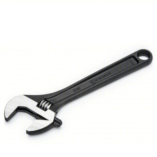 Crescent AT28VS Adjustable Wrench Alloy Steel, Black Oxide, 8 in Overall Lg, 1 1/8 in Jaw Capacity - KVM Tools Inc.KV54XN36