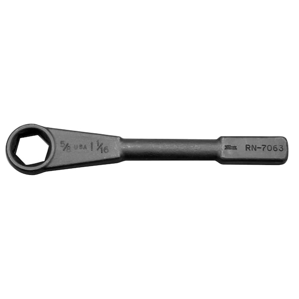 Martin Tools RN7113 Striking Box End Wrench 1-13/16", 6 Point, Single End