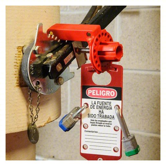 Brady 121505 Butterfly Valve and Cable Lockout Kit, For Lever Handle Type - KVM Tools Inc.KV41F337