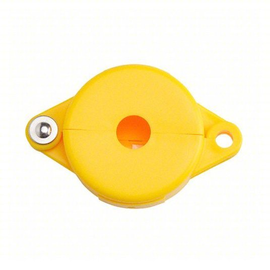 Brady 65590 Gate Valve Lockout Hinged, For Sz 1 to 2 1/2 in Max Hand Wheel Dia - KVM Tools Inc.KV15Y672
