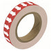 Brady 91288 Arrow Tape Red, White, 4 in Wd, 90 ft Roll Lg - KVM Tools Inc.KV3GTN9