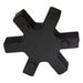 Lovejoy 68514412409 Jaw Coupling Insert, L225, Solid Center Rubber Spider, 4-63/64 in OD