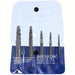 Cleveland C00906 Screw Extractor Set 5 Pc, Spiral Flute, Size #1/#2/#3/#4/#5, #8 to 3/4 in Capacity - KVM Tools Inc.KV807RD4