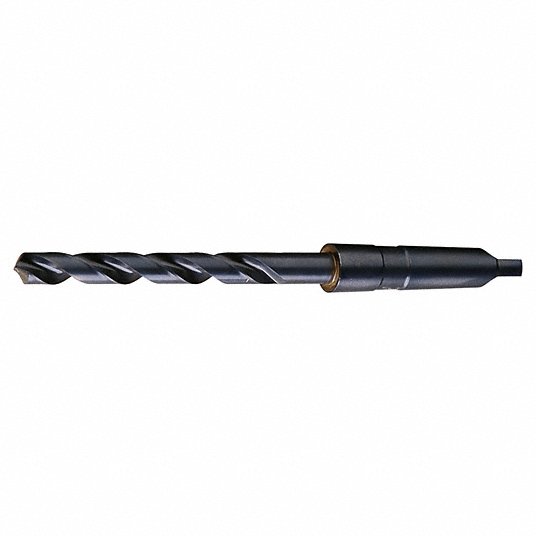 CLE - LINE C21964 Taper Shank Drill Bit 25.5 mm, 118° Point, Black Oxide HSS, MT3 Shank - KVM Tools Inc.KV807RF6