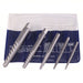 Cleveland C00906 Screw Extractor Set 5 Pc, Spiral Flute, Size #1/#2/#3/#4/#5, #8 to 3/4 in Capacity - KVM Tools Inc.KV807RD4
