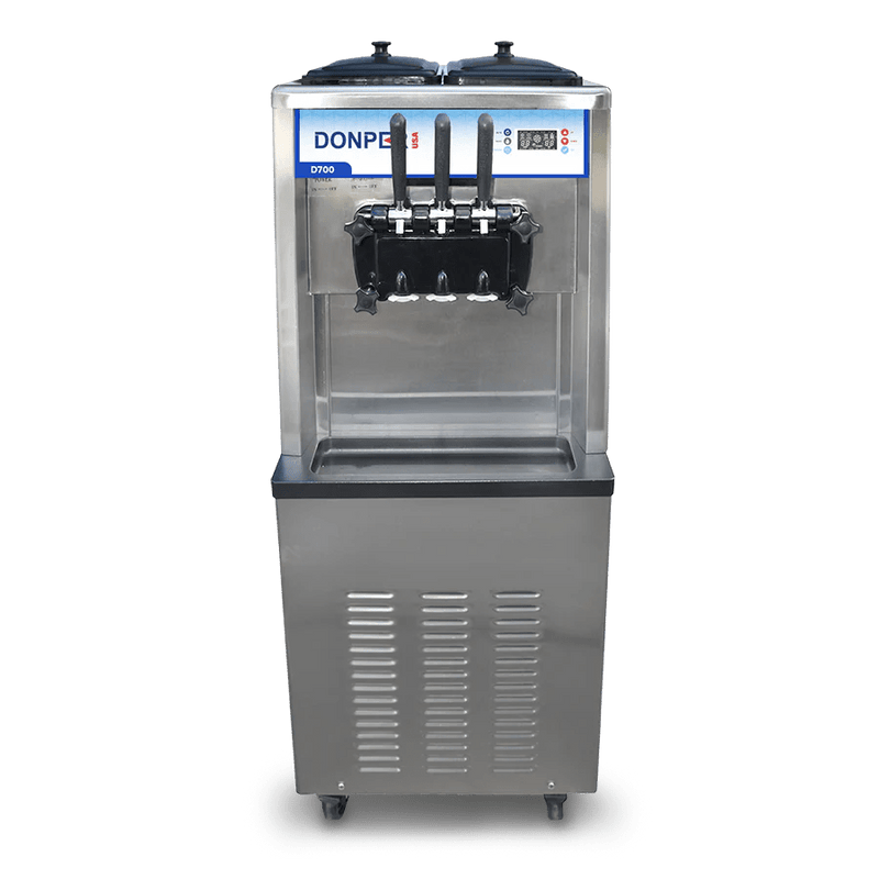 Donper D700 Dual Flavor Soft Serve Ice Cream Machine with Twist - KVM Tools Inc.KVD700