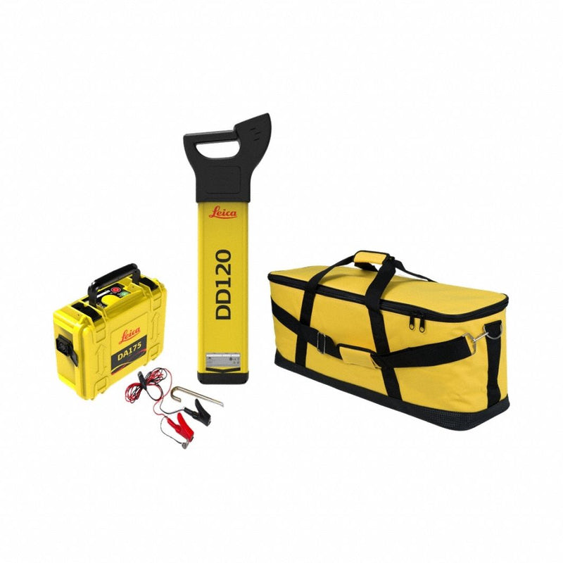 Leica DD DD120 DEPTH KIT Underground Utility Locator, 10 ft Max. Locating Dp, IP54, Digital, Audible