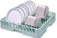Hobart DISHRAK-PEG20 Full Size Peg Rack, Gray/Green - KVM Tools Inc.KVDISHRAK-PEG20