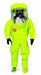 DuPont TK554TLYXL000100 Encapsulated Suit, Hook-and-Loop, Front, Yellow, Taped Seam, Fully Encapsulated Suit, SCBA, A