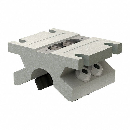 PBC Linear F-MDPB-30-OPN Floating Double Roller Pillow Block, For 30 mm Round Shaft, 12,455.02 N Dynamic Load Rating