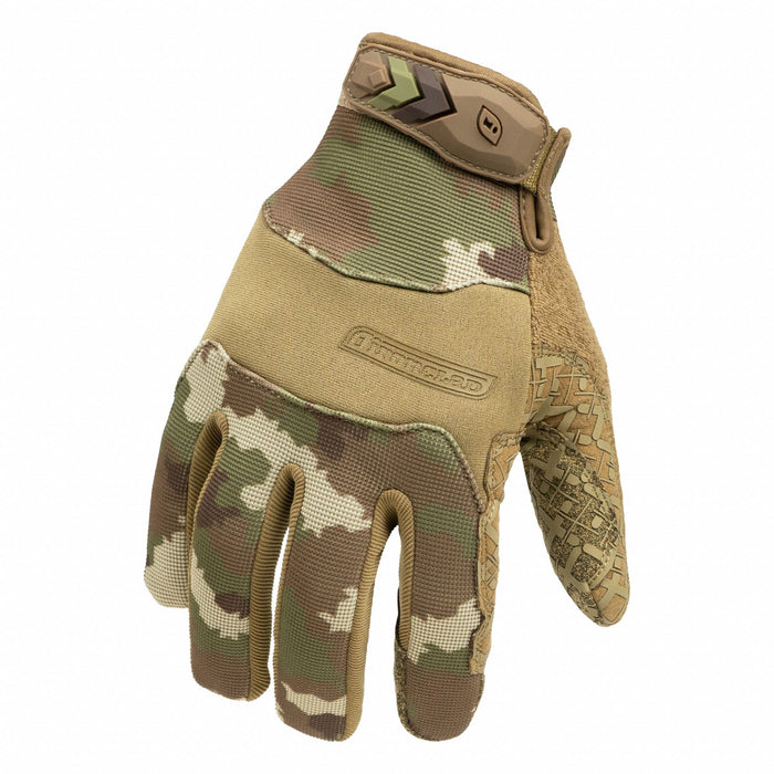 Ironclad EXOT-GCAM-04-L Tactical Grip Gloves, L, Camouflage, Synthetic Suede, ANSI/ISEA Cut A1