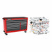 Proto JCS-1300MASBX1A Master Tool Set, 1, 398 Total Pcs, Metric/SAE, 1/2 in/1/4 in/3/4 in/3/8 in Socket Drive Size