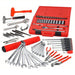 Proto J99300 Master Tool Set 76 Total Pcs, SAE, 1/2 in Socket Drive Size - KVM Tools Inc.KV6C342