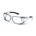 Elvex SG37C Safety Glasses, Med OTG Frame, Clear Lens