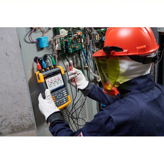 Fluke FLUKE-190-504-III Handheld Oscilloscope Portable Handheld Digital Oscilloscopes, Fully Isolated, Auto, True RMS