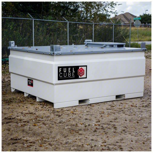 Western Global FCPWN1000 Diesel Fuel Tank White, Rectangle, 1,016 gal Capacity, Steel - KVM Tools Inc.KV796U47