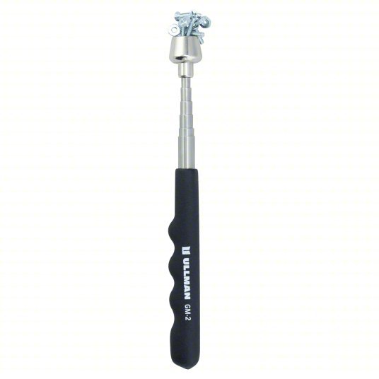 Ullman GM - 2 Magnetic Retrieval Tool 5 1/2 in Jaw Cap., Mag. Typ. Neodymium, Shft. Typ. Telescoping - KVM Tools Inc.KV16W179