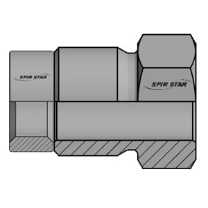 Spir Star GN - 9/16MP Gland Nut 9/16 In MP MAWP 20K PSI - KVM Tools Inc.KVGN - 9/16MP
