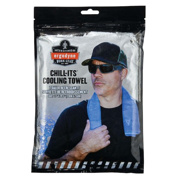 Ergodyne 6601 Chill - Its® 6601 Economy Evaporative Cooling Towel Pk6 - KVM Tools Inc.KV830PN9