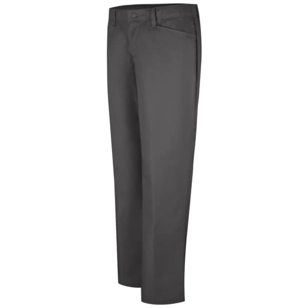 Red Kap PZ33CH 10 30 Womens Work N Motion Pant, Women's, Work Pants, M ( 31 in x 30 in ), Charcoal, Buttons