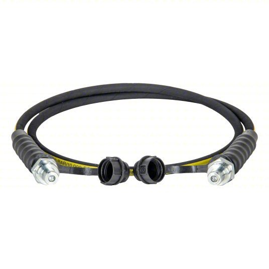 Enerpac HC9206C Hydraulic Hose 1/4 in ID, CH604 x CH604, 6 ft Lg, Rubb ...