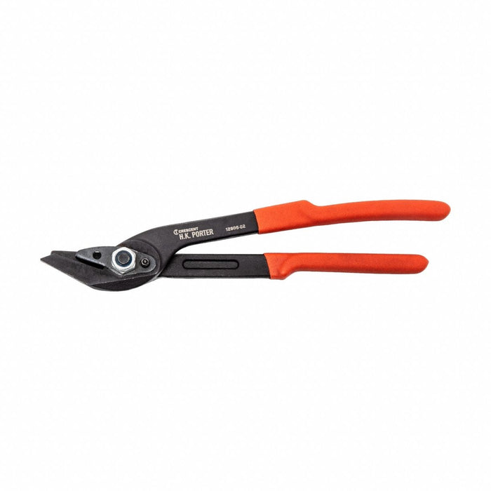 H.K. Porter 1290G-02 Strapping Cutter, Fits 1 1/4 in Strap Wd, Fits .031 Strap Tensile, 12 in Overall Lg