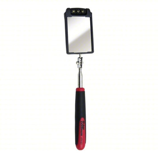 Ullman HTK - 2LT Inspection Mirror 3 1/2 in L x 2 1/4 in W Mirror Size, Mirr. Mat. Stainless Steel - KVM Tools Inc.KV16W190