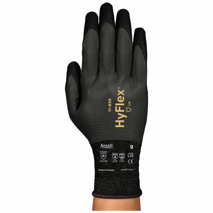 Ansell 11-939 HyFlex Coated Gloves Size L (9)