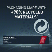 Duracell PL123 Battery 123 Battery Size, Lithium, 1,600 mAh Capacity, 3V DC, 12 PK - KVM Tools Inc.KV11W123