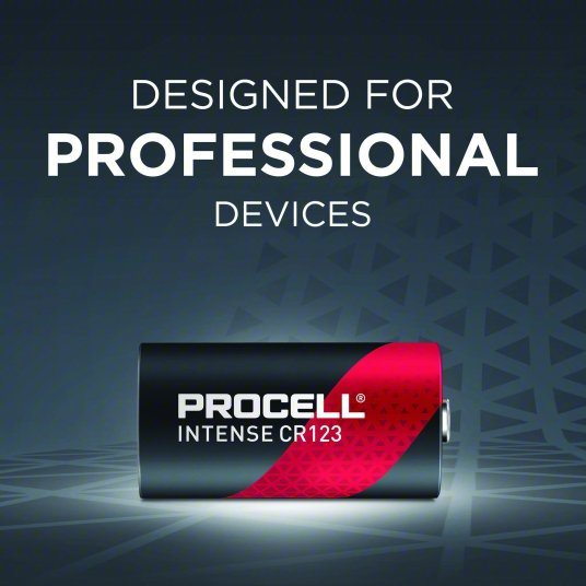 Duracell PL123 Battery 123 Battery Size, Lithium, 1,600 mAh Capacity, 3V DC, 12 PK - KVM Tools Inc.KV11W123