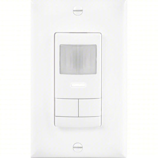 Occupancy Sensor WSX PDT 2P WH, Fluorescent/Incandescent/LED, Hard Wired, 800W - KVM Tools Inc.KV20VE46
