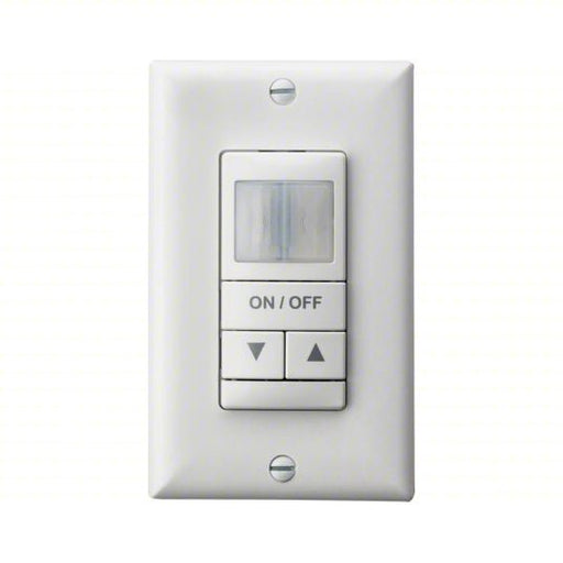 Occupancy Sensor WSX PDT WH, Fluorescent/Incandescent/LED, Hard Wired, 800W - KVM Tools Inc.KV20VE44