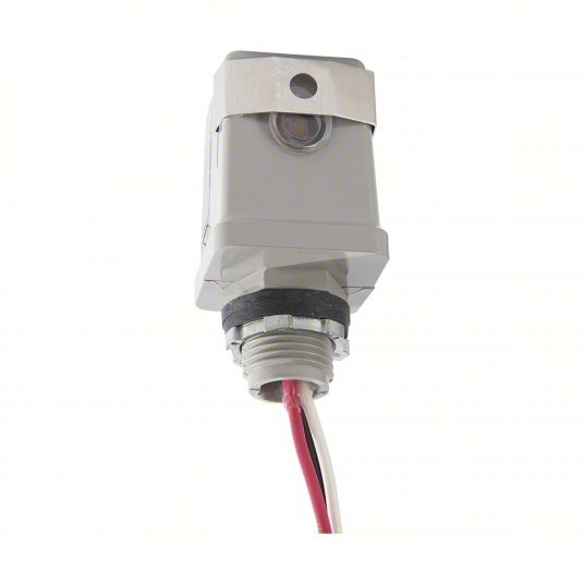 Intermatic K4123C Photocontrol Thread Stem Photocell Mounting, 1/2 in Stem Dia, SPST, 208 - 277V AC - KVM Tools Inc.KV5U788