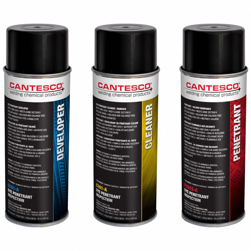 Approved Vendor K801S Dye Penetrant Test Kit Aerosol