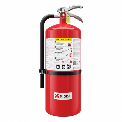 Kidde 21033506 Fire Extinguisher, 20 lb Extinguisher Capacity, 6-A:120-B:C, Monoammonium Phosphate