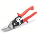 Crescent Wiss M1R Aviation Snip Left, 9 3/4 in Overall Lg, 1 1/2 in Cutting Lg, Steel, Plastic, Steel - KVM Tools Inc.KV4X863