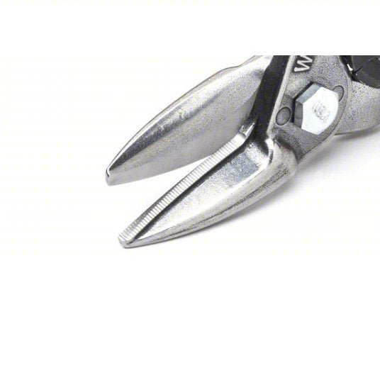 Crescent Wiss M1R Aviation Snip Left, 9 3/4 in Overall Lg, 1 1/2 in Cutting Lg, Steel, Plastic, Steel - KVM Tools Inc.KV4X863