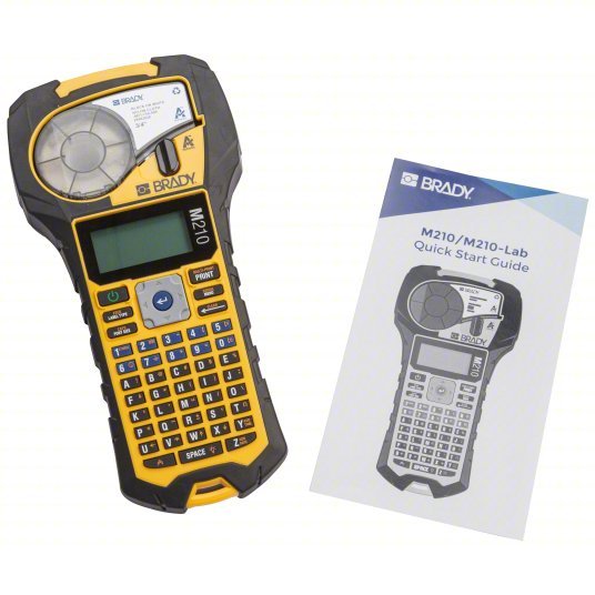 Brady M210 Portable Printer No Wireless Connectivity, 3/4", 203 dpi Printhead Resolution - KVM Tools Inc.KV793ET9