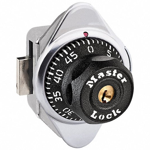 Master Lock 1630 Built-In Locker Lock Right, For 11/16 in Material Thick, Dial Combo